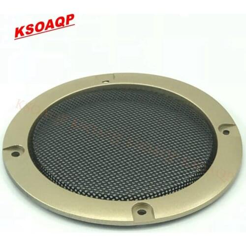 3 inch 4 inch Speaker Net Cover High-grade Car home mesh enclosure Speaker Plastic Frame Metal iron wire grilles 4pcs