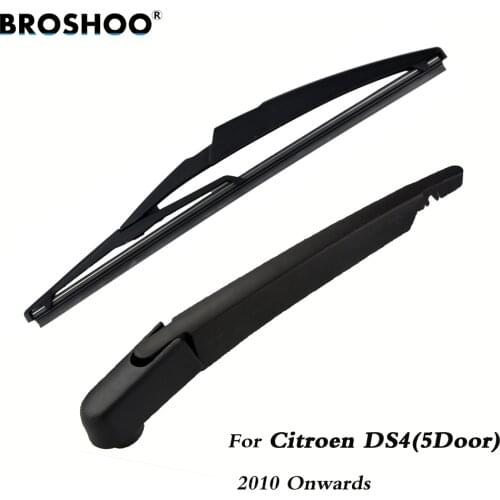 BROSHOO Car Rear Wiper Blades Back Windscreen Wiper Arm For Citroen DS4(5DOOR) Hatchback (2010-) 295mm,Windshield Auto Styling