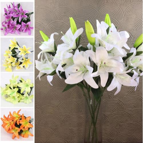 Искусственные лилии SOLEDI China At AliExpress