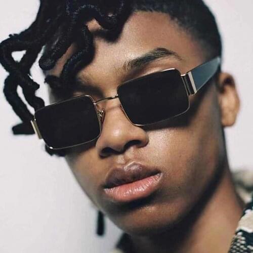 LVVKEE Hot Brand Design Women men Steampunk Style Vintage Sunglasses Classic Retro Square Sun Glasses Oculos De Sol Female men