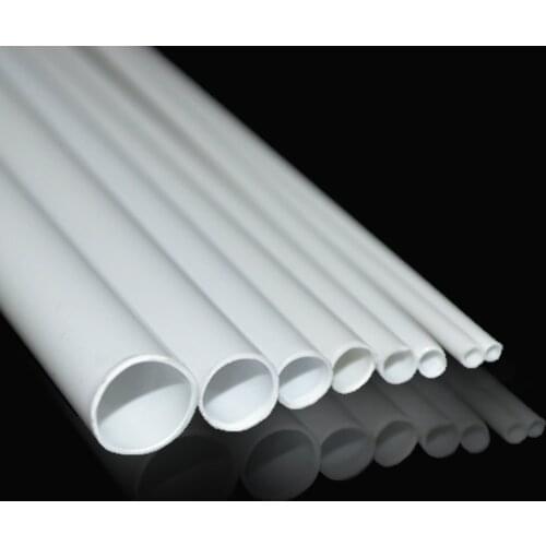 100pcs Dia 2-10mm ABS plastic round Pipe round tube pipe model making scenery architectural constructions models scenery