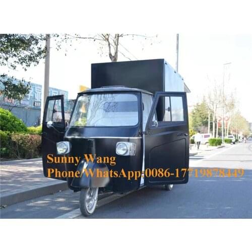 CE approve motorcycle electric food cart mobile food trailer fast food kiosk food truck for sale