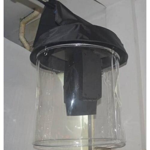 1pcs/lot Beam 380 Rain Cover Stage Light Rain Snow Coat Beam Moving Waterproof Covers With Transparent Crystal Plastic