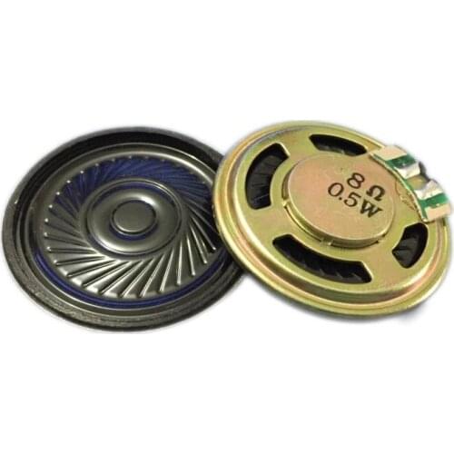 100PCS wholesale 8ohm 0.5W Woofer 36mm 40mm Speaker Audio Woofer Trumpet Loudspeaker Small Horn