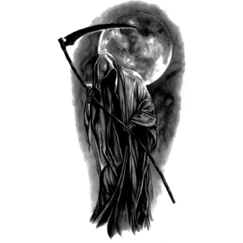 100pcs Night Death Waterproof Animal Temporary Tattoos Men The Flash Soul Messenger Tatoo Tatuajes Temporales Tattoo Kids