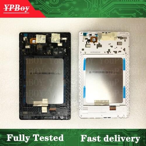 8'' inch New For Lenovo Tab 2 A8-50F Tab2 A8-50LC A8-50 Tablet PC Touch Screen + LCD Display Assembly Parts with Frame