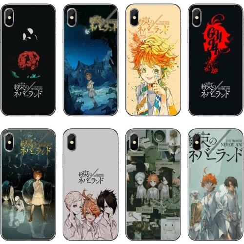 Emma Promised Neverland Transparent Phone Case For Huawei P30 P20 Pro P10 P9 P8 Lite Y5 Y6 Y7 Y9 P Smart Plus 2018 2019