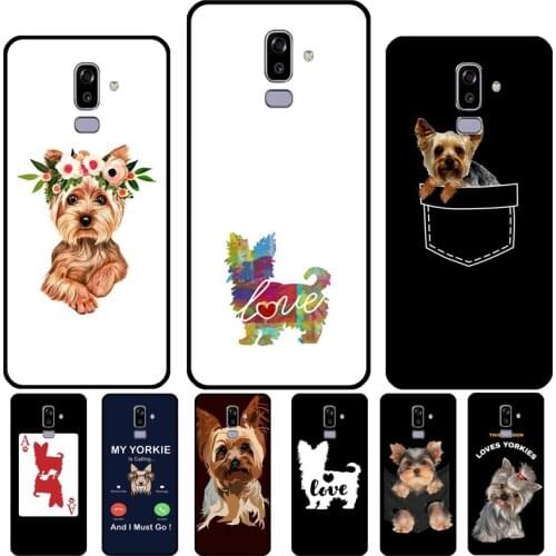 Yorkshire Terrier Dog For Samsung Galaxy A3 A5 J1 J3 J5 J7 2016 2017 J4 J6 A6 A8 Plus A7 A9 J8 2018 Phone Case