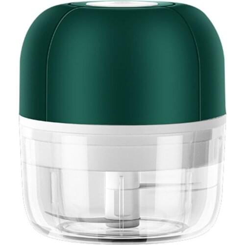 Electric Garlic Chopper Handheld Wireless Garlic Press Masher Mincer Chili Blend