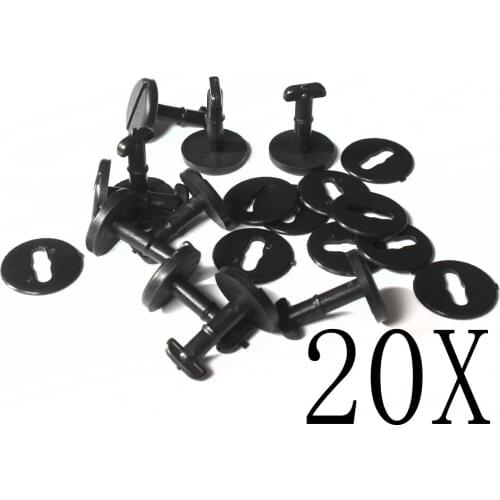 20PCS Auto Car Interior Carpet buckles Clips For BMW E36 E46 E38 E39 Car Accessories