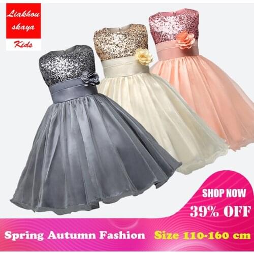 Liakhouskaya 2018 Brand Teenagers Wedding Dress For Girl Kids Christmas Dresses Party Costume Kids Cotton Party Girls Clothing