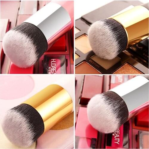 1PCS New Chubby Pier Foundation Brush Makeup Brush Flat Cream Make up Brushes Professional Cosmetic Makeup