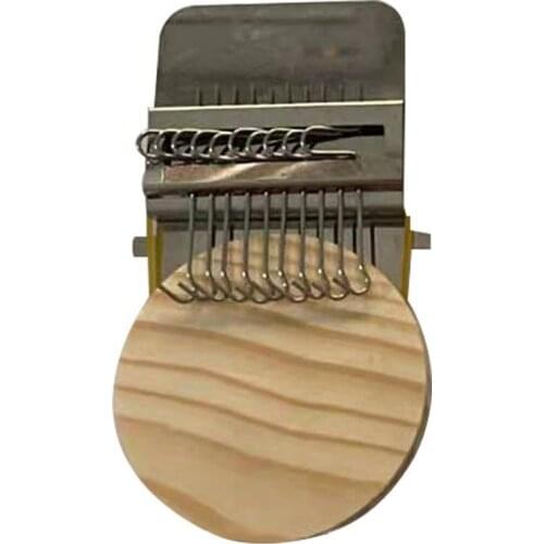 New DIY Traditional Wooden Weaving Loom Craft Yarn Hand Knitting Machine Kids Educational Toy Gifts Mini Looms Authoring Tools