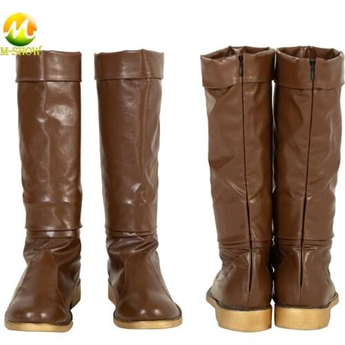 Twilight Princess Link Cosplay Costume Shoes Skyward Sword Link Cosplay Boots for Halloween Carnival Party