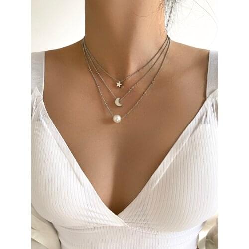 Женские ожерелья из жемчуга Stillgirl China At AliExpress