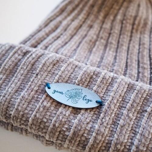 Knitting Clothing Sew On Branding Labels, Crochet Beanie, Handmade Item Tags, Knitting Suede Tags, Personalized Tie On Labels, C
