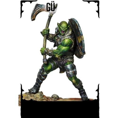 1/24 ancient man stand Resin figure Model kits Miniature gk Unassembly Unpainted