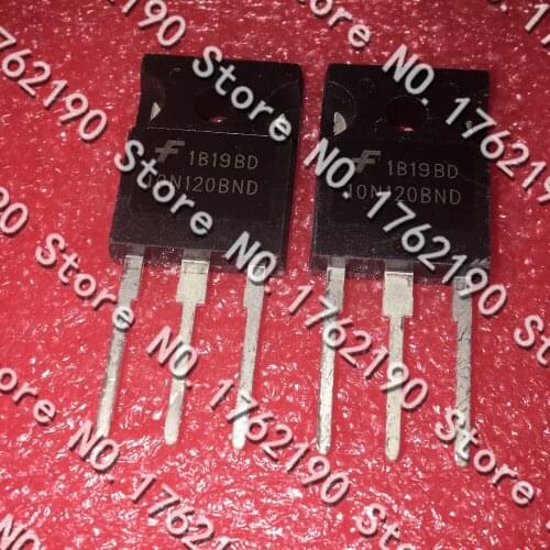 5PCS/LOT HGTG10N120BND 10N120BND 1200V 10A TO-247
