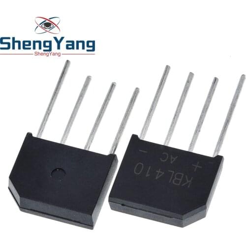 5PCS/Lot KBL410 KBL-410 4A 1000V Single Phases Diode Rectifier Bridge Wholesale