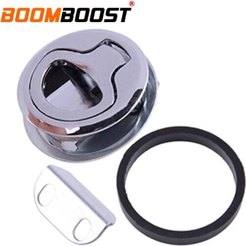 51mm Flush Pull Southco M1-43 Mount Hatch Lift Door For RV Marine Boat Slam Latch Fit For Replacement Silver Stainless Steel