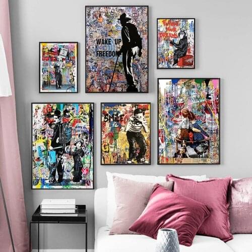 5D Diamond Painting Graffiti Street Art Round Diamond Embroidery Diamond Mosaic Home Decor Pattern DIY Cross Stitch Kits Gift