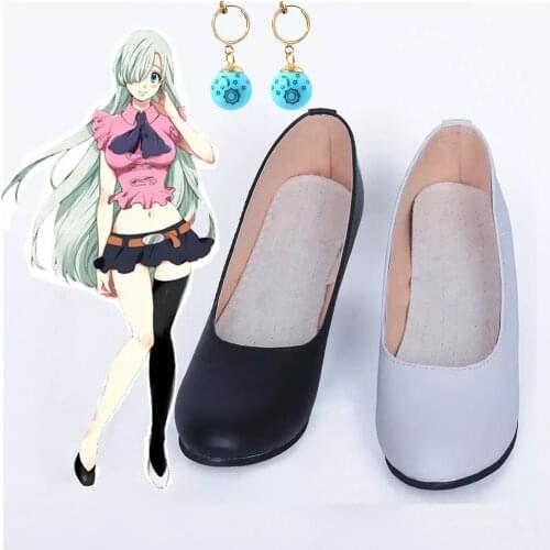 Anime The Seven Deadly Sins Elizabeth Liones Cosplay Shoes Boots Anime Nanatsu No Taizai Uniform Suit Costumes Custom Made