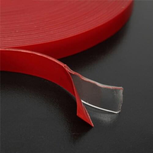 Adhesive Tape Double-sided Length 3M Width 6/8/10/12/15MM Strong Clear Transparent Acrylic Foam Adhesive Tapedouble Sided