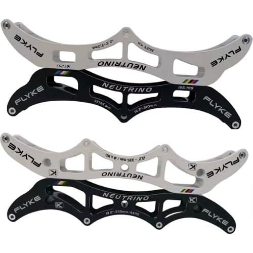FLYKE NEUTRINO Speed Inline Skate Frames 3*100/110/125 wheels 125mm 4*90/100/110mm Professional Aluminum Skating Patines Base