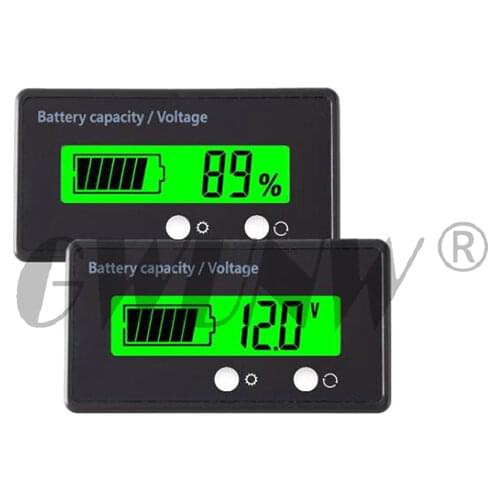 GWUNW BY42A 500V 200A DC 4 BIT Digital Voltage Ammeter Current Tester Meter Voltmeter Dual Display Red Blue Green LED
