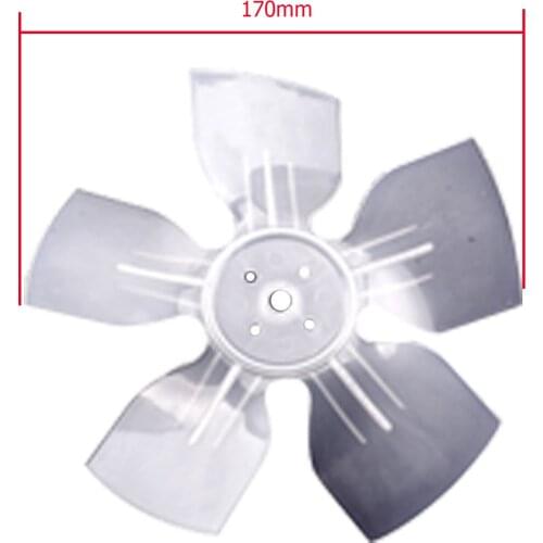 Motor fan blade Aluminum fan blade motor fan blade Refrigerator freezer condenser cooling motor aluminum fan blade Freezer