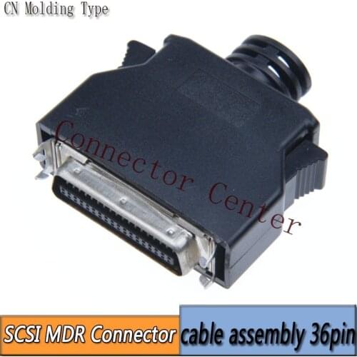 MDR Cable Connector male 36-Pin SCSI CN Connector
