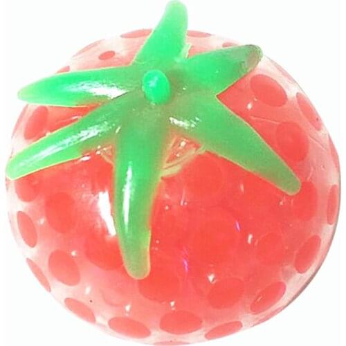 Mini Fruit Shape Squeezing Discoloration Balls Stress Relief Hand Fidget Toy Sensory Decompression Toy kids toy For ADHD Anxiety