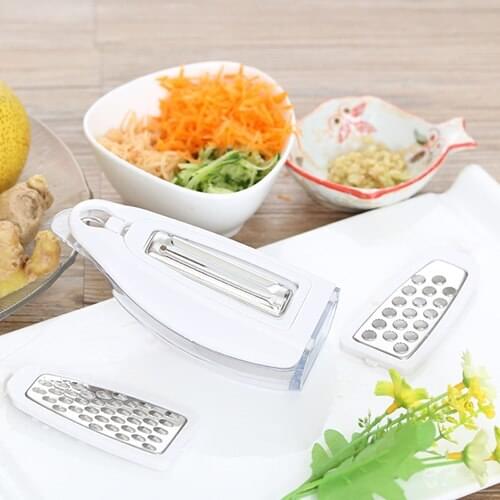 Multifunction Kitchen Container peeler, wire cutter, grinding machine 14.5*5*6cm Free shipping