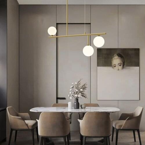 Modern led stone luminaire suspendu hanging lamp kitchen fixtures pendant lights kitchen dining bar living room bedroom