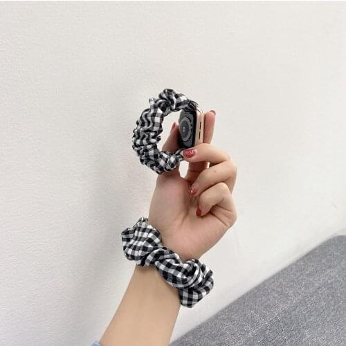 Series 1 2 3 4 5 6 se Fabric Loop for Apple Watch Band 40mm 44mm Strap for iwatch 38mm 42mm OEM