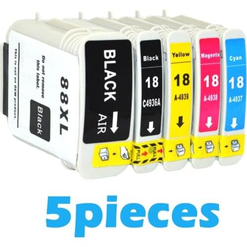 XiongCai Compatible ink cartridges For HP88 For HP 88 XL Officejet Pro K550 K550dtn K550dtwn K5400dn K8600 L7590 printers 88XL