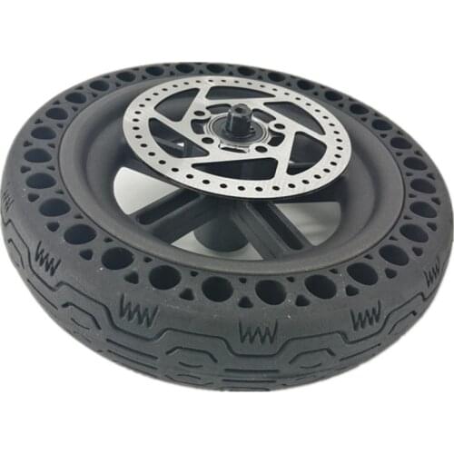 Electric Scooter Rear Tire with Wheel Hub Disc Brake Set Scooter Back Tyre for Xiaomi M365 Electric Scooter Spare Parts
