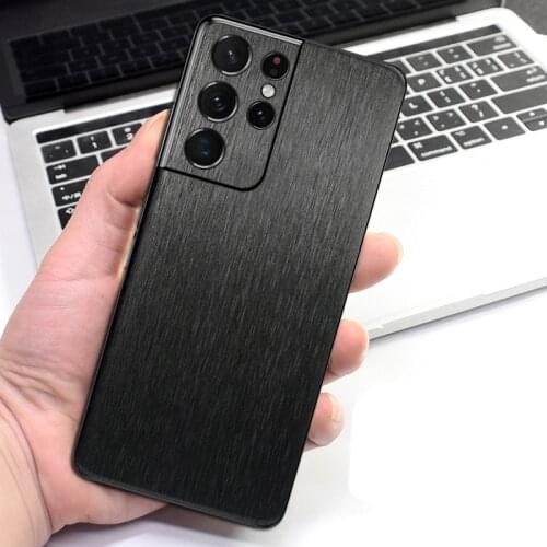 For Samsung S21 Ultra Back Film Skin Metal Matte Protector For Galaxy S21 Plus s21Note 20 Ultra