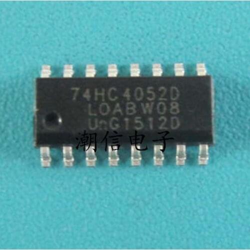 10PCS/LOT 74HC4052D 74HC4052 SOP16 SOP-16 SN74HC4052DR SMD New original In Stock