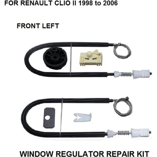 1998-2016 FOR RENAULT CLIO II 3 DOOR WINDOW REGULATOR REPAIR KIT FRONT LEFT SIDE