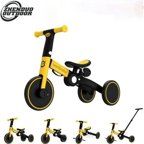 5 IN 1 Baby Tricycle Stroller Kids Pedal Trike Three Wheel Balance Bike Scooter Suitable For 1-6 Years Old
