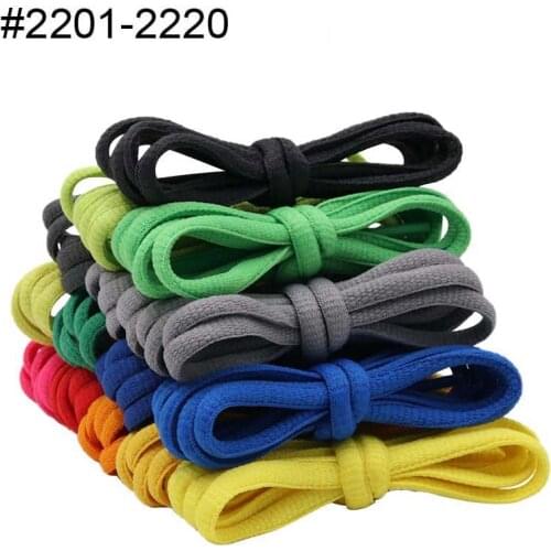 6MM Oval Shoe Accessories Deep Color Ropes Authentic Pure Cotton Flexible Laces Hand-made High-Ranking кроссовки
