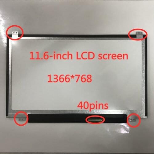 Free Shipping B116XW03 V.2 N116BGE-L41 N116BGE-L42 11.6 "HD 1366*768 For Acer ASPIRE ONE 722 725 756 V5-171 v5-131 LCD Screens