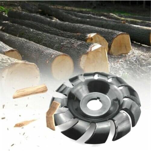 12 Teeth 90mm Wood Carving Disc Grinder Accessories Wood Shaping Carving Disc Woodworking Tools for 100 115 Angle Grinder