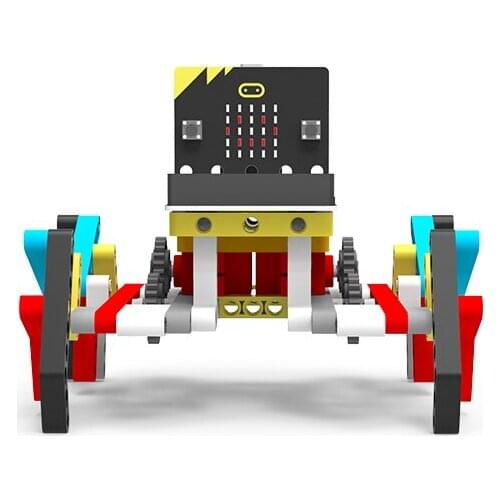 Yahboom DIY Graphical Programming Building Block Colorful Spider Remote Car Control Robot For Kids