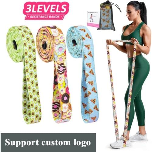 Booty Fabric Resistance Bands Set Hip Exercise Loops Elastic Bands Fitness Gym equipment Sports Legs Glute And Thighs Training