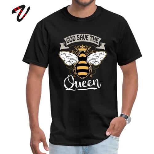 God Save The Queen T-shirt Male Tshirt April FOOL DAY Bee Crew Neck Men Tops T Shirt Funny Sweatshirts Hip Hop America Style