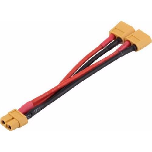 XT60 Parallel Battery Connector Cable Extension Y Splitter for Phantom