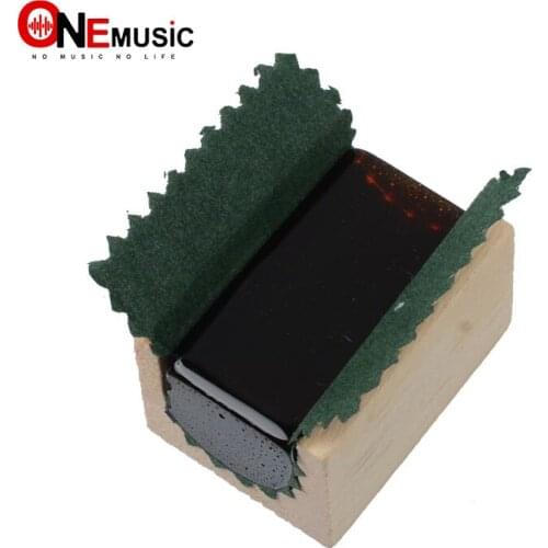 YEANLING Rosin NO303 Wooden Box Dust Free and Strong Adherent Rosin for Violin Viola Cello Bows