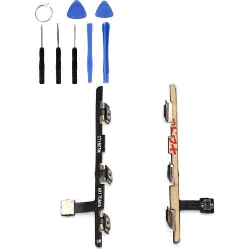 FOR Xiaomi IS 6 Volume Audio Mute Power ON OFF Button Key Flex Cable Repair Kit Gift